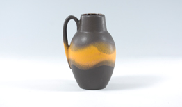 West German Scheurich fat lava vase